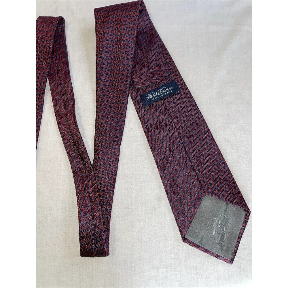 Brooks Brothers Italy Dress Tie Mens Sz 60